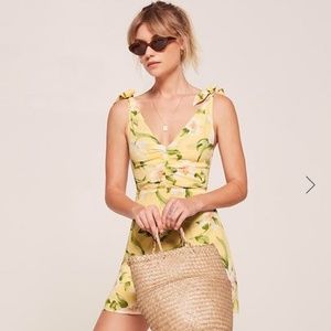 🌺REFORMATION CARMENSITA MINI DRESS